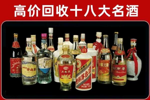 泾川回收铁盖茅台酒